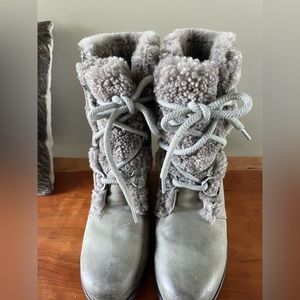 Sorel suede boots